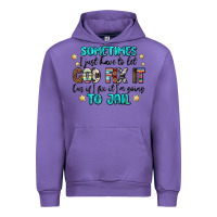 Tulip sometimes i just have to let god fix it cus if i f Urban Hoodie - MaliasSmallBusiness