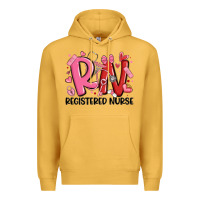 Mustard rn registered nurse valentines day Premium Hoodie - MaliasSmallBusiness