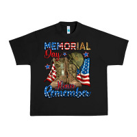 Black memorial day honor remember Urban Heavy Tee - RanaPortraitStore