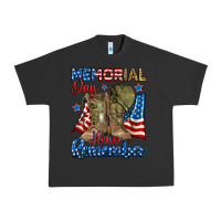 Pigment Black memorial day honor remember Urban Heavy Tee - RanaPortraitStore