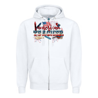 American Teacher 4th Of July Zipper Hoodie | Teevron