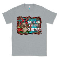 Heather Grey just a girl who loves christmas Classic Tee - RanaPortraitStore