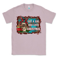 Lilac just a girl who loves christmas Classic Tee - RanaPortraitStore