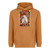 Meerkat Christmas goat family Heavyweight Hoodie - Artiststas