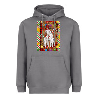 Storm Christmas goat family Heavyweight Hoodie - Artiststas