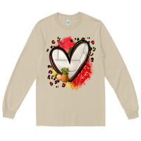 Mushroom fruits and volleyball heart Long Sleeve Tee - Zillion Design Studio
