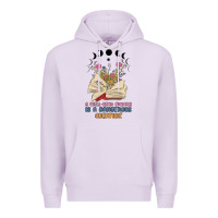 Lilac a well read woman is a dangerous creature Premium Hoodie - MaliasSmallBusiness
