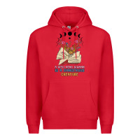 Red a well read woman is a dangerous creature Premium Hoodie - MaliasSmallBusiness