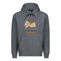 Rock a well read woman is a dangerous creature Premium Hoodie - MaliasSmallBusiness