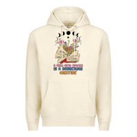 Sandshell a well read woman is a dangerous creature Premium Hoodie - MaliasSmallBusiness