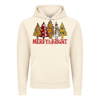 Vintage Artic merry and bright leopard christmas trees Vintage Hoodie - AdoDesignShop