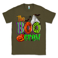 Army Green the boo crew Classic Tee - Zillion Design Studio