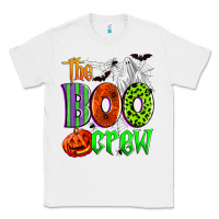 White the boo crew Classic Tee - Zillion Design Studio
