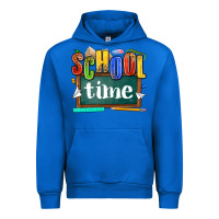 Cobalt school time Urban Hoodie - NancyCooperArtShop