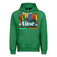 Emerald school time Urban Hoodie - NancyCooperArtShop