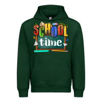 Forest Green school time Urban Hoodie - NancyCooperArtShop