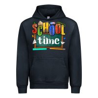 Navy school time Urban Hoodie - NancyCooperArtShop
