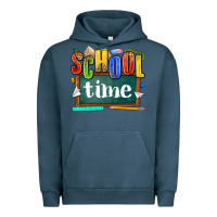 Pigment Midnight Navy school time Urban Hoodie - NancyCooperArtShop