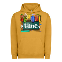 Pigment Peanut Butter school time Urban Hoodie - NancyCooperArtShop