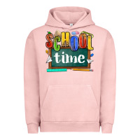 Pigment Salmon school time Urban Hoodie - NancyCooperArtShop