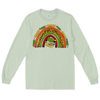 Matcha black history teacher rainbow Long Sleeve Tee - texasbilliewilder