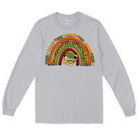 Moon Dust black history teacher rainbow Long Sleeve Tee - texasbilliewilder