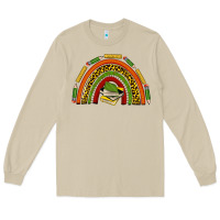 Mushroom black history teacher rainbow Long Sleeve Tee - texasbilliewilder