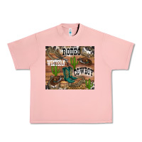 Salmon western rodeo Urban Heavy Tee - RanaPortraitStore