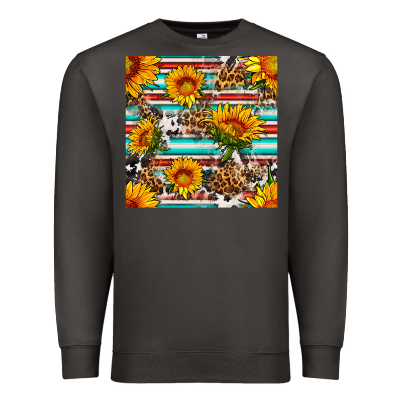 Serape Leopard Seamless Pattern Premium Sweatshirt by BundleAndBundleShop | Teevron