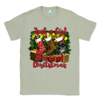 Matcha just a girl who loves christmas Classic Tee - RanaPortraitStore
