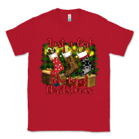 Red just a girl who loves christmas Classic Tee - RanaPortraitStore