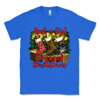 True Royal just a girl who loves christmas Classic Tee - RanaPortraitStore