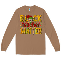 Toasted Coconut black teacher matter Long Sleeve Tee - texasbilliewilder