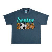 Midnight Navy soccer senior 2024 Urban Heavy Tee - BarkalooDesign