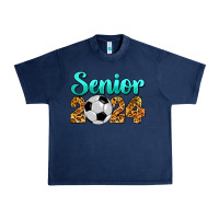Navy soccer senior 2024 Urban Heavy Tee - BarkalooDesign