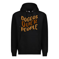 Black doggos over people Premium Hoodie - MaliasSmallBusiness