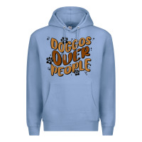 Colony Blue doggos over people Premium Hoodie - MaliasSmallBusiness