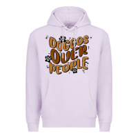 Lilac doggos over people Premium Hoodie - MaliasSmallBusiness