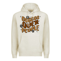 Oatmeal Heather doggos over people Premium Hoodie - MaliasSmallBusiness