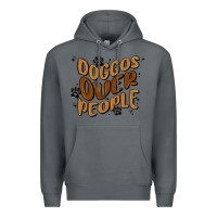 Rock doggos over people Premium Hoodie - MaliasSmallBusiness