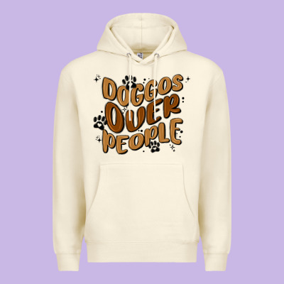 Doggos Over People Premium Hoodie Designed By Maliassmallbusiness
