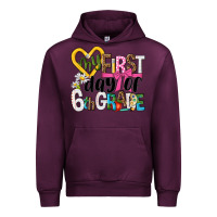 Mauve Wine my first day of 6th grade Urban Hoodie - NancyCooperArtShop