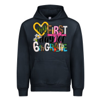 Navy my first day of 6th grade Urban Hoodie - NancyCooperArtShop