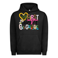 Pigment Black my first day of 6th grade Urban Hoodie - NancyCooperArtShop