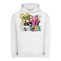 Pigment Lunar Rock my first day of 6th grade Urban Hoodie - NancyCooperArtShop