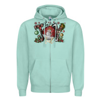 Be Joy Ful Zipper Hoodie | Teevron