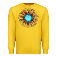 Lemon sunflower gemstone Premium Sweatshirt - JahusDesignShop