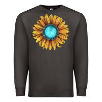 Smoke sunflower gemstone Premium Sweatshirt - JahusDesignShop