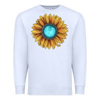 White sunflower gemstone Premium Sweatshirt - JahusDesignShop