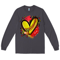 Smoke fruits and softball heart Long Sleeve Tee - Zillion Design Studio